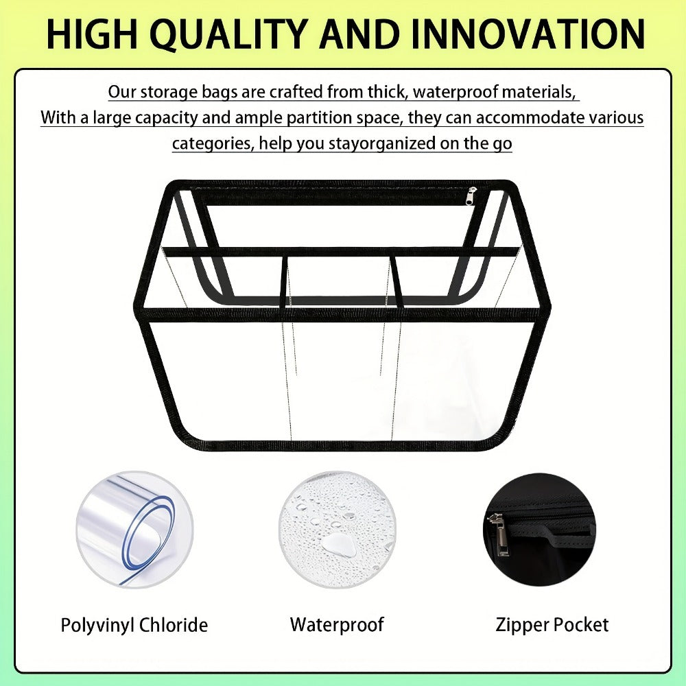 Travel Organizer Bag – 6 Piece, Clear – detail view 4
