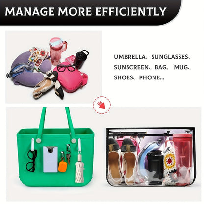 Travel Organizer Bag – 6 Piece, Clear – detail view 6