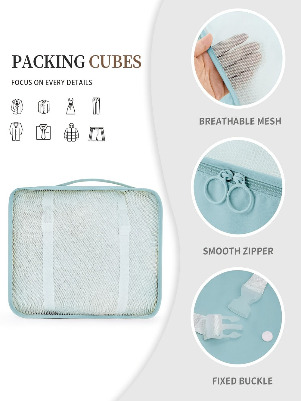 Travel Organizer Bag – 7-Piece, for Travel – detail view 11