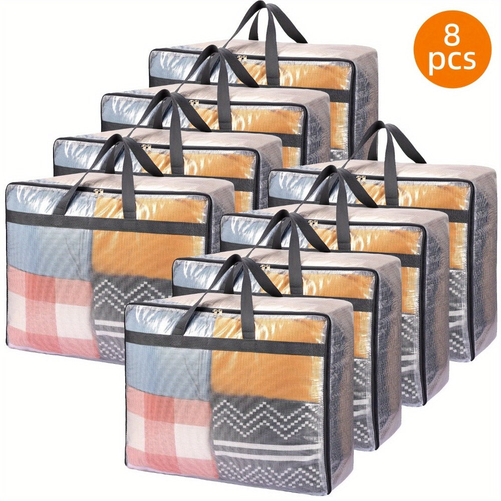 Travel Organizer Bag – 8 Pack, Clear – detail view 4
