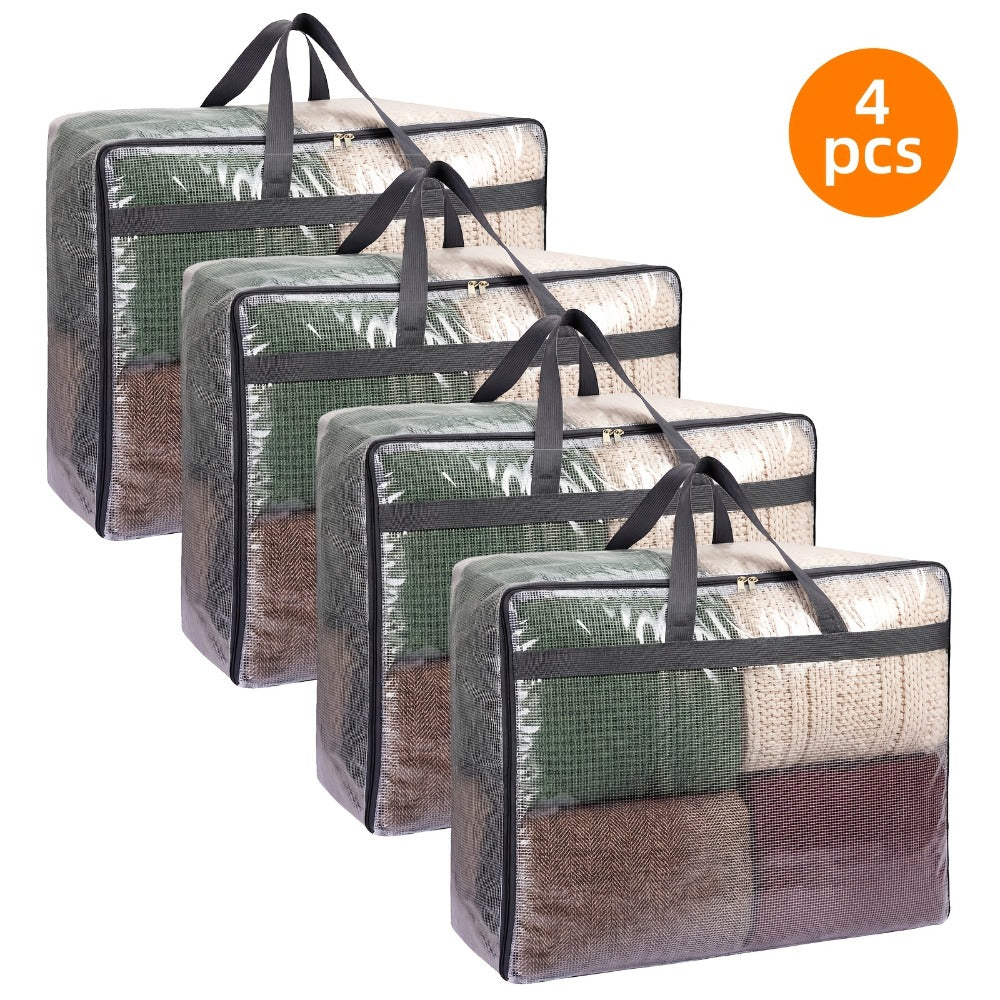 Travel Organizer Bag – 8 Pack, Clear – detail view 8