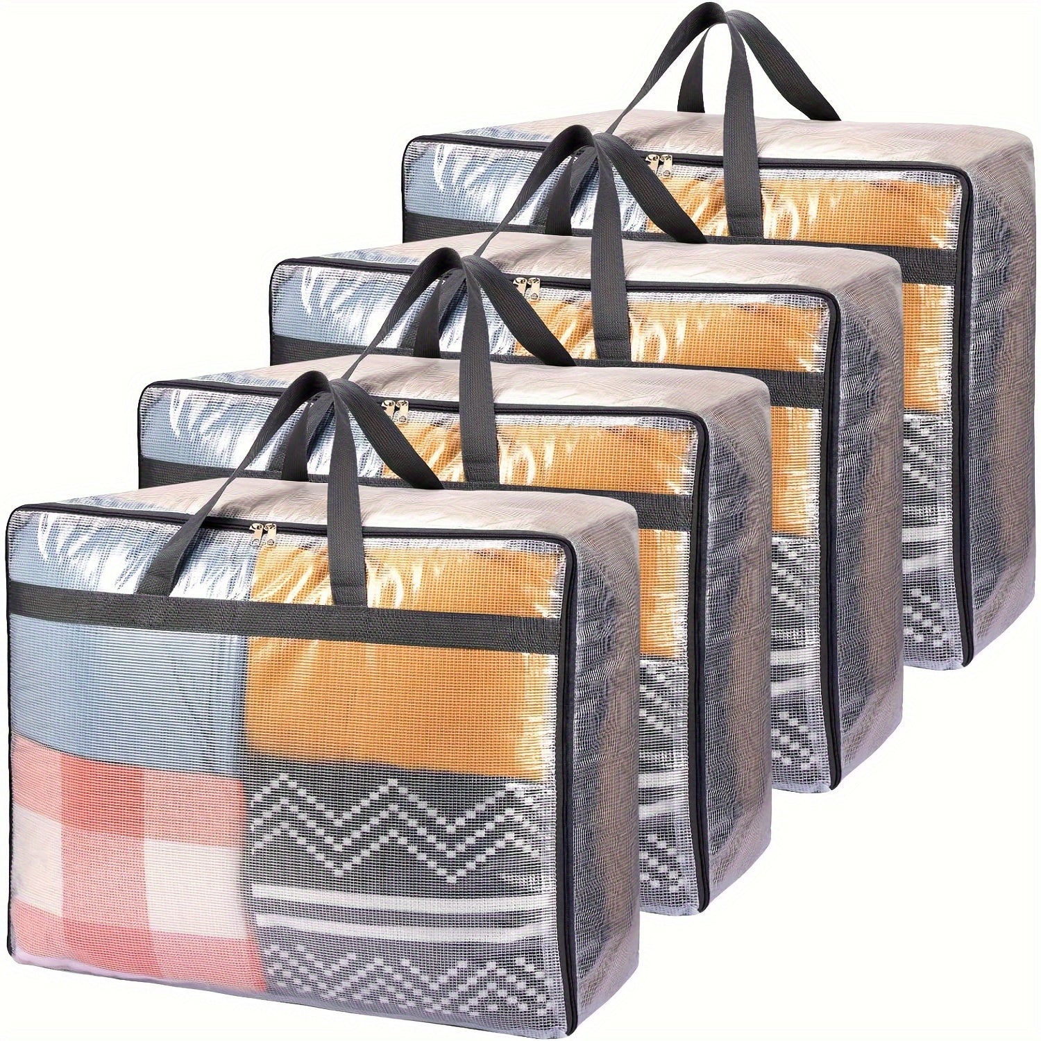 Travel Organizer Bag – 8 Pack, Clear – detail view 11