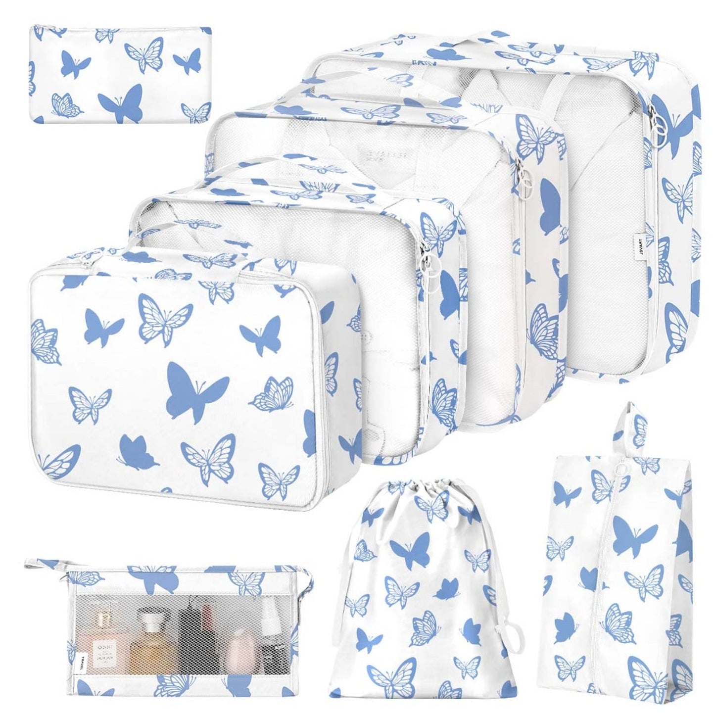 Travel Organizer Bag – 8 Piece, Polyester, for Travel – detail view 40