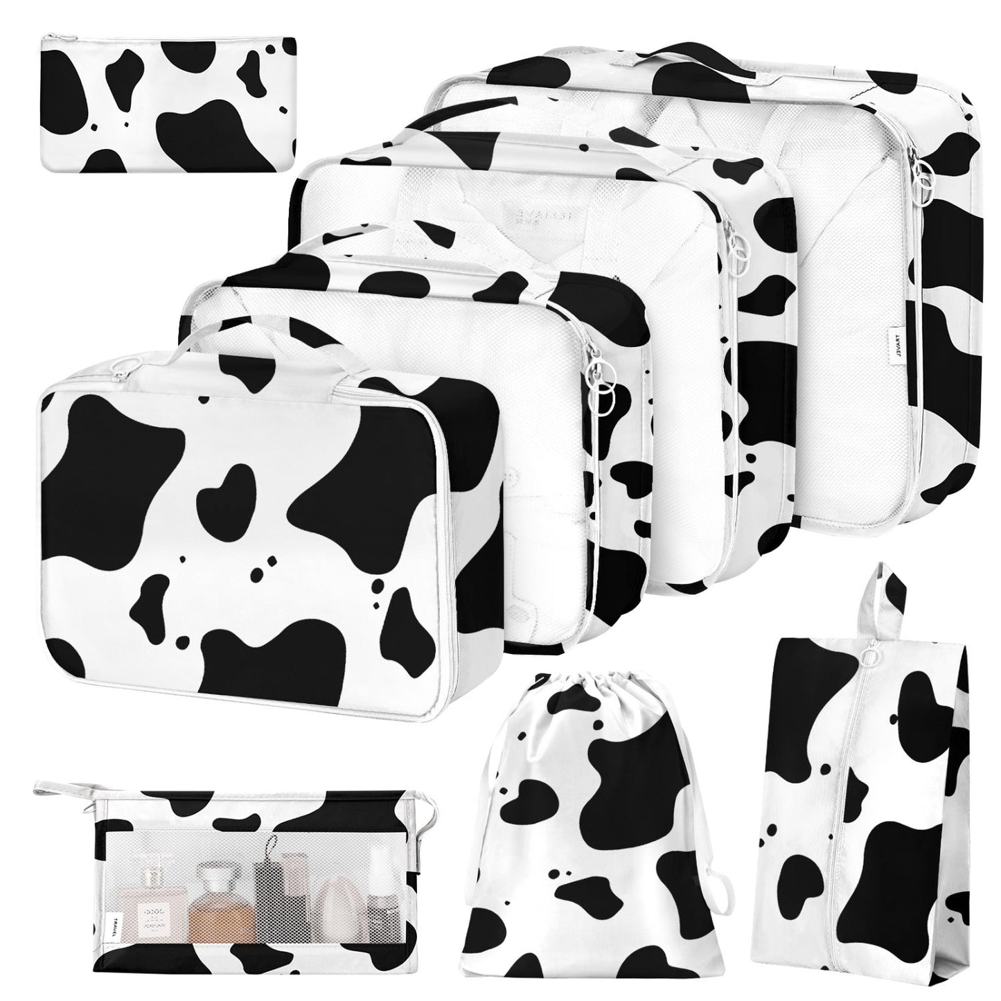 Travel Organizer Bag – 8 Piece, Polyester, for Travel – detail view 3