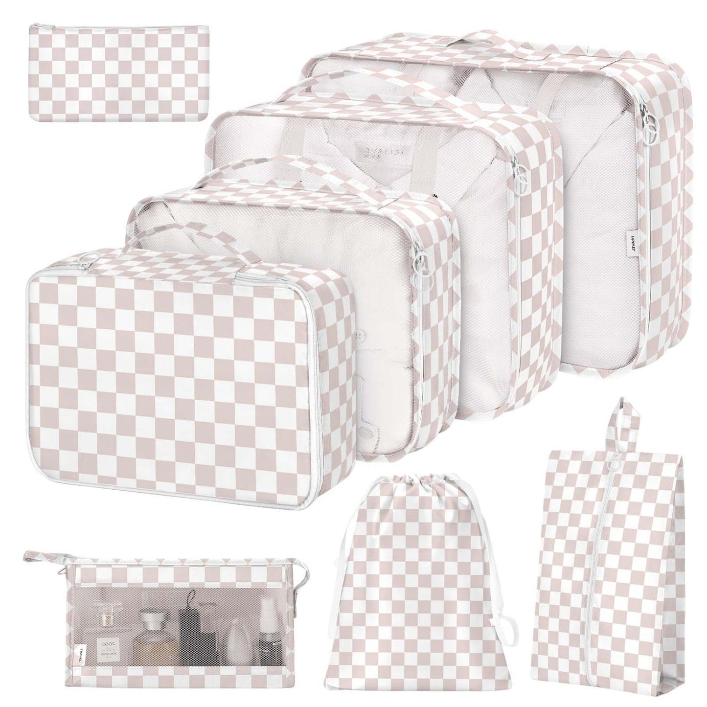 Travel Organizer Bag – 8 Piece, Polyester, for Travel – detail view 41
