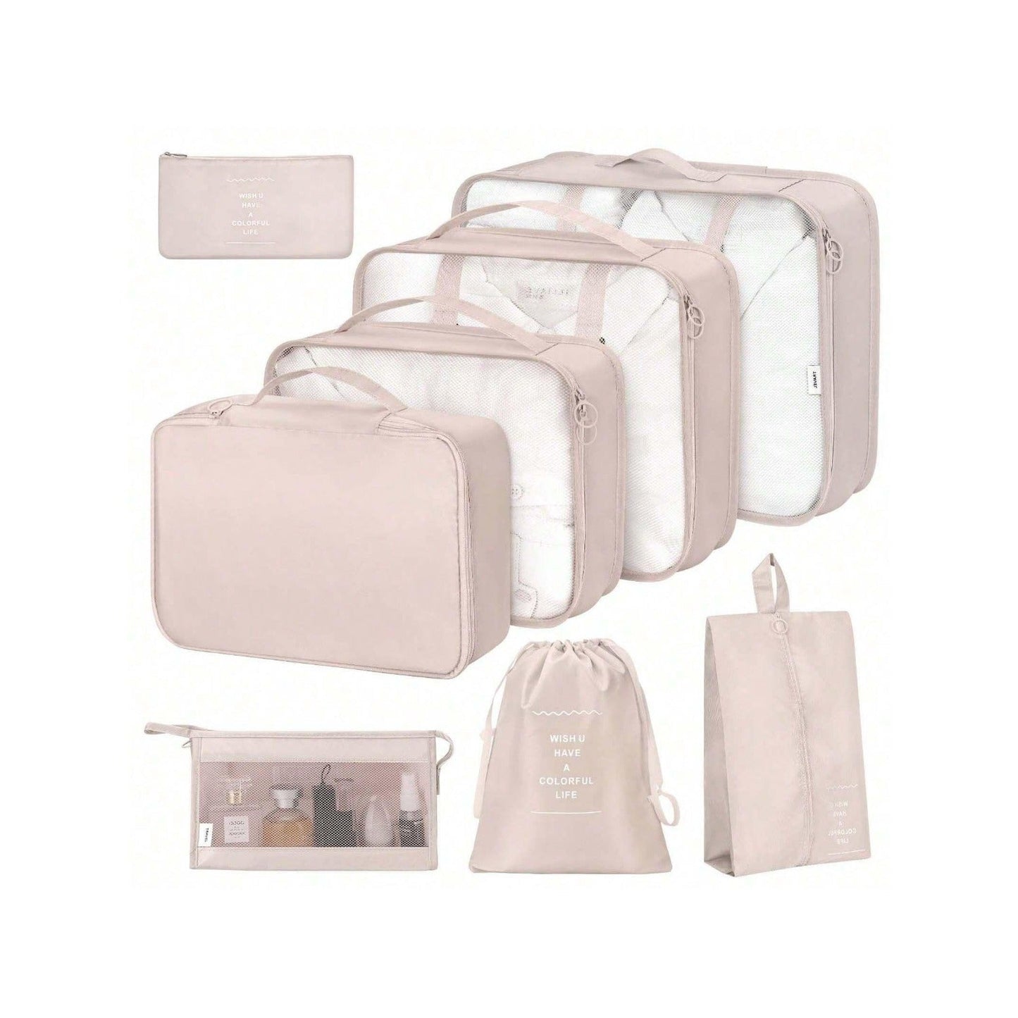 Travel Organizer Bag – 8 Piece, Polyester, for Travel – detail view 44