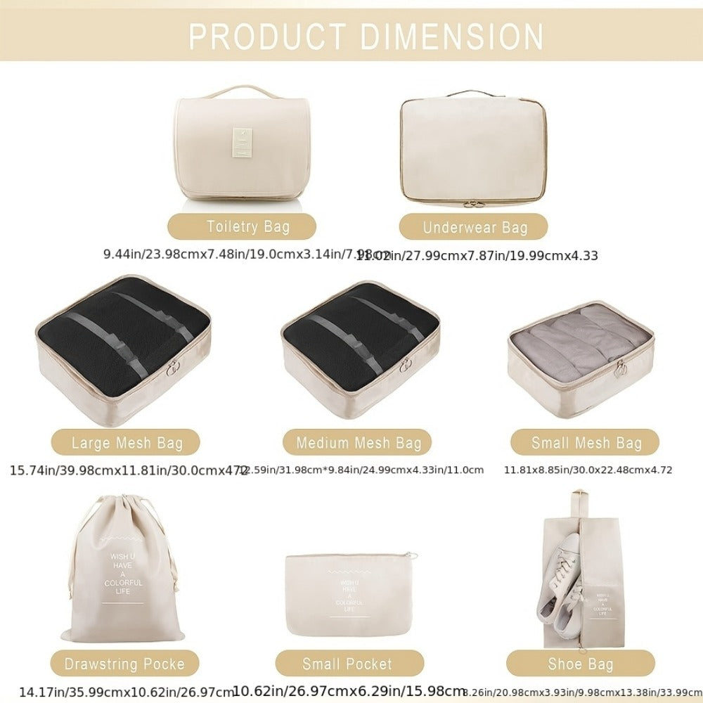 Travel Organizer Bag – 9 Piece, for Travel – detail view 10