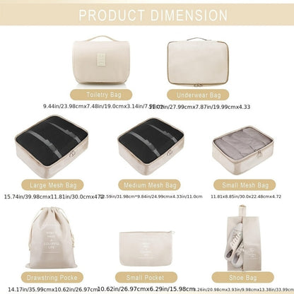 Travel Organizer Bag – 9 Piece, for Travel – detail view 10