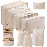 Hook Bag 9-piece Set - Beige