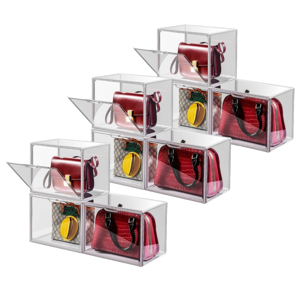 Travel Organizer Bag – Clear, Clear Acrylic Organizer Closet Storage – detail view 10