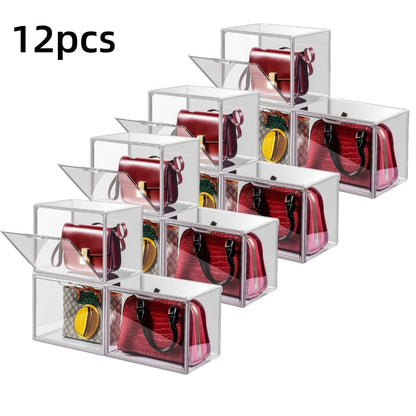 Travel Organizer Bag – Clear, Clear Acrylic Organizer Closet Storage – detail view 11