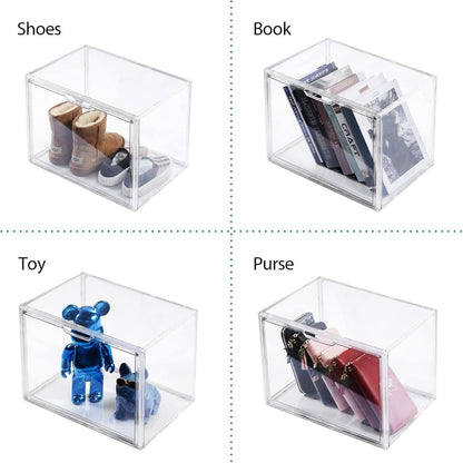 Travel Organizer Bag – Clear, Clear Acrylic Organizer Closet Storage – detail view 5