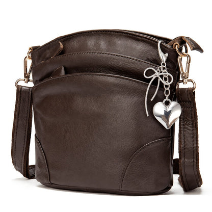 Travel Organizer Bag – Genuine Leather, Adjustable Strap, for Travel & Work – detail view 25