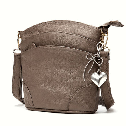 Travel Organizer Bag – Genuine Leather, Adjustable Strap, for Travel & Work – detail view 16