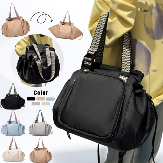 Travel Organizer Bag – Large Capacity, Foldable, Multi-Pocket, Expandable – front view