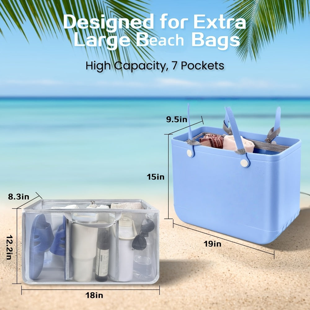 Travel Organizer Bag – Lightweight, Xl Beach Organizer Insert Lightweight – alternate view
