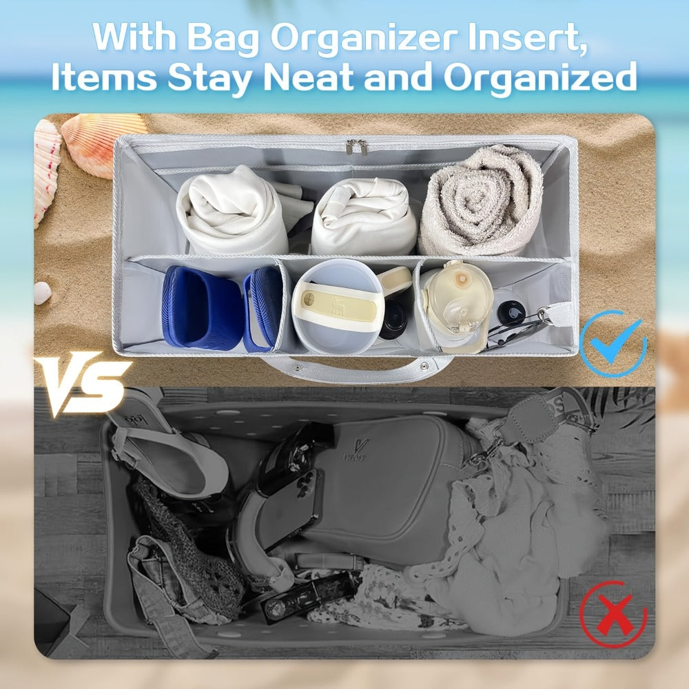 Travel Organizer Bag – Lightweight, Xl Beach Organizer Insert Lightweight – detail view 3