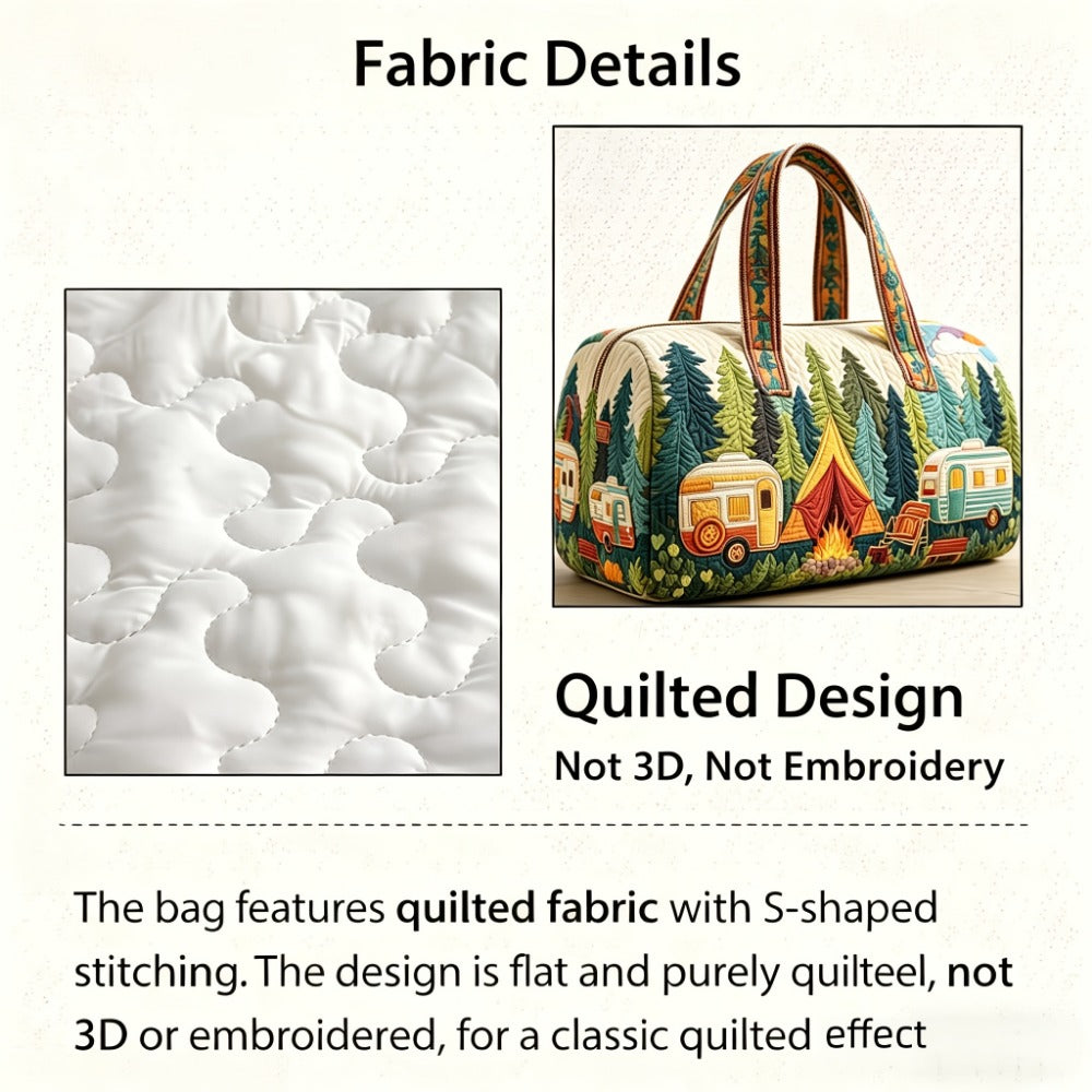 Travel Organizer Bag – Quilted, Large Capacity, for Travel & Work – detail view 12