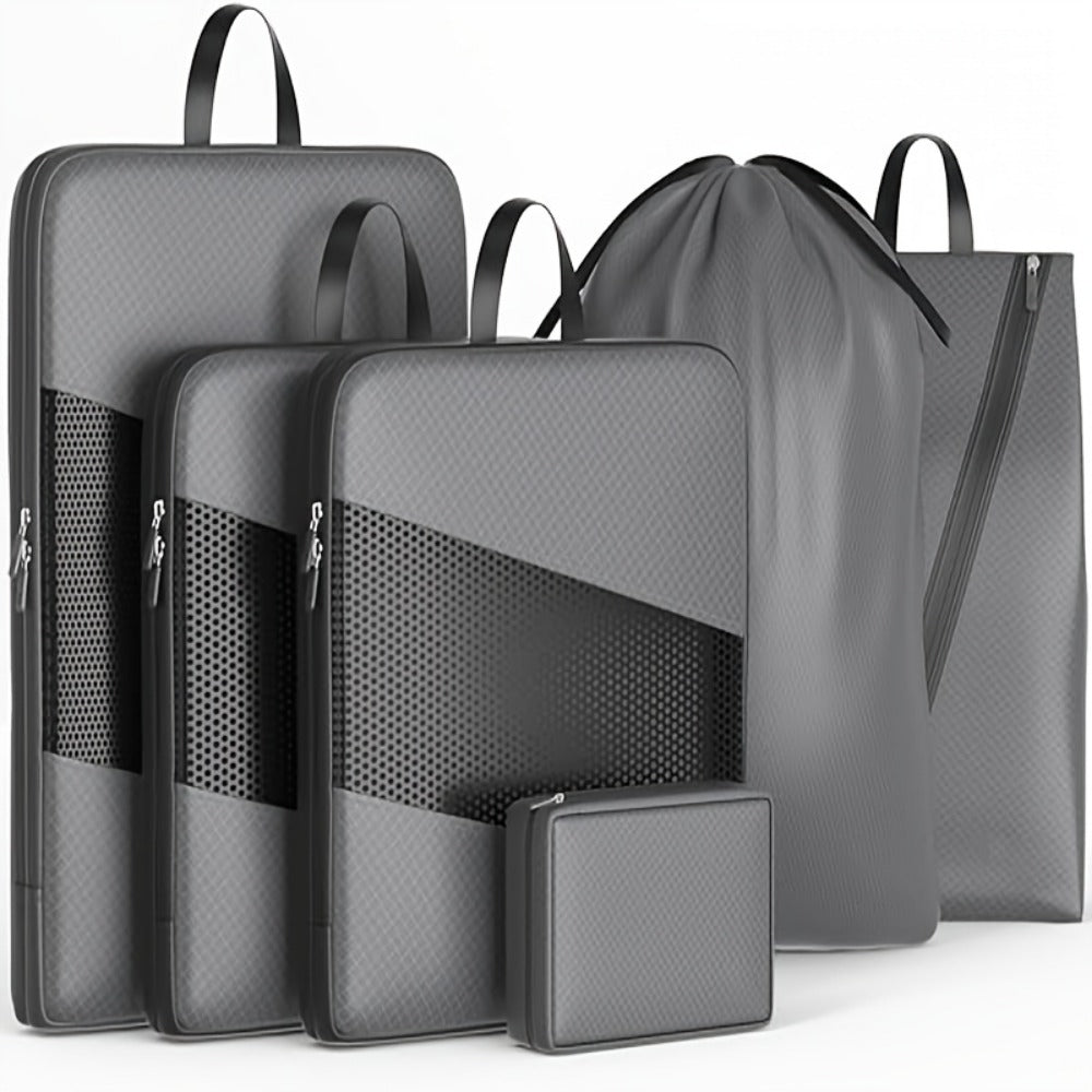 Travel Organizer Bag – for Travel, Compression Packing Cubes Set Of – detail view 4