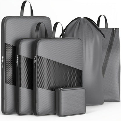 Travel Organizer Bag – for Travel, Compression Packing Cubes Set Of – detail view 4