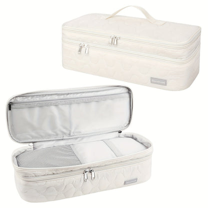 Travel Organizer Bag – for Travel, Hair Dryer Carrying Case Double – front view - product view 19