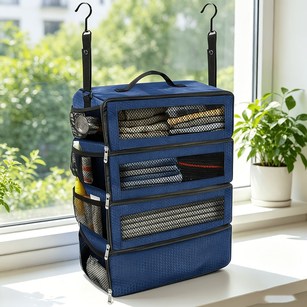 Travel Organizer Bag – for Travel, Hanging Organizer Hooks Layer Wardrobe – detail view 9