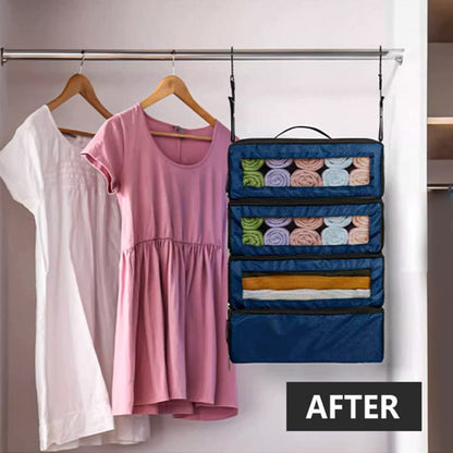 Travel Organizer Bag – for Travel, Hanging Organizer Hooks Layer Wardrobe – detail view 17