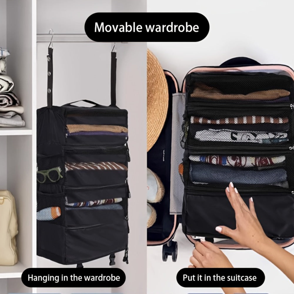 Travel Organizer Bag – for Travel, Hanging Organizer Hooks Layer Wardrobe – detail view 18