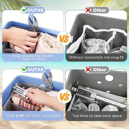 Travel Organizer Bag – for Travel, Large Beach Organizer Insert Multifunctional – detail view 6