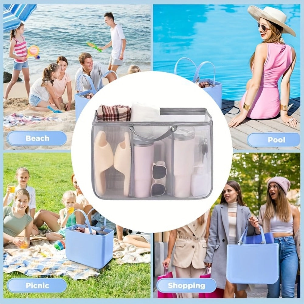 Travel Organizer Bag – for Travel, Large Beach Organizer Insert Multifunctional – detail view 9