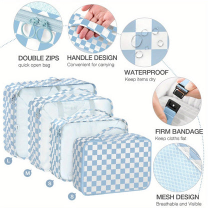 Travel Organizer Bag – for Travel, Packing Cubes Set Laundry Shoe – detail view 5