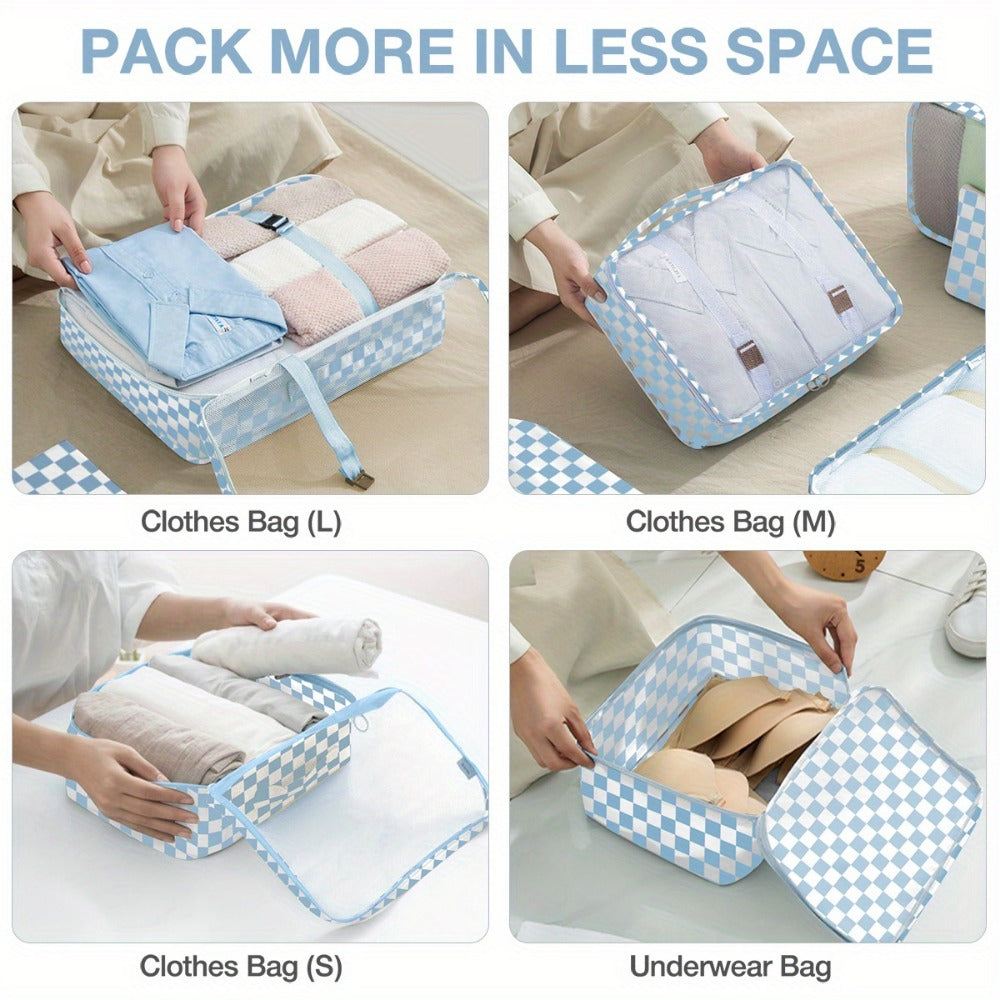 Travel Organizer Bag – for Travel, Packing Cubes Set Laundry Shoe – detail view 8