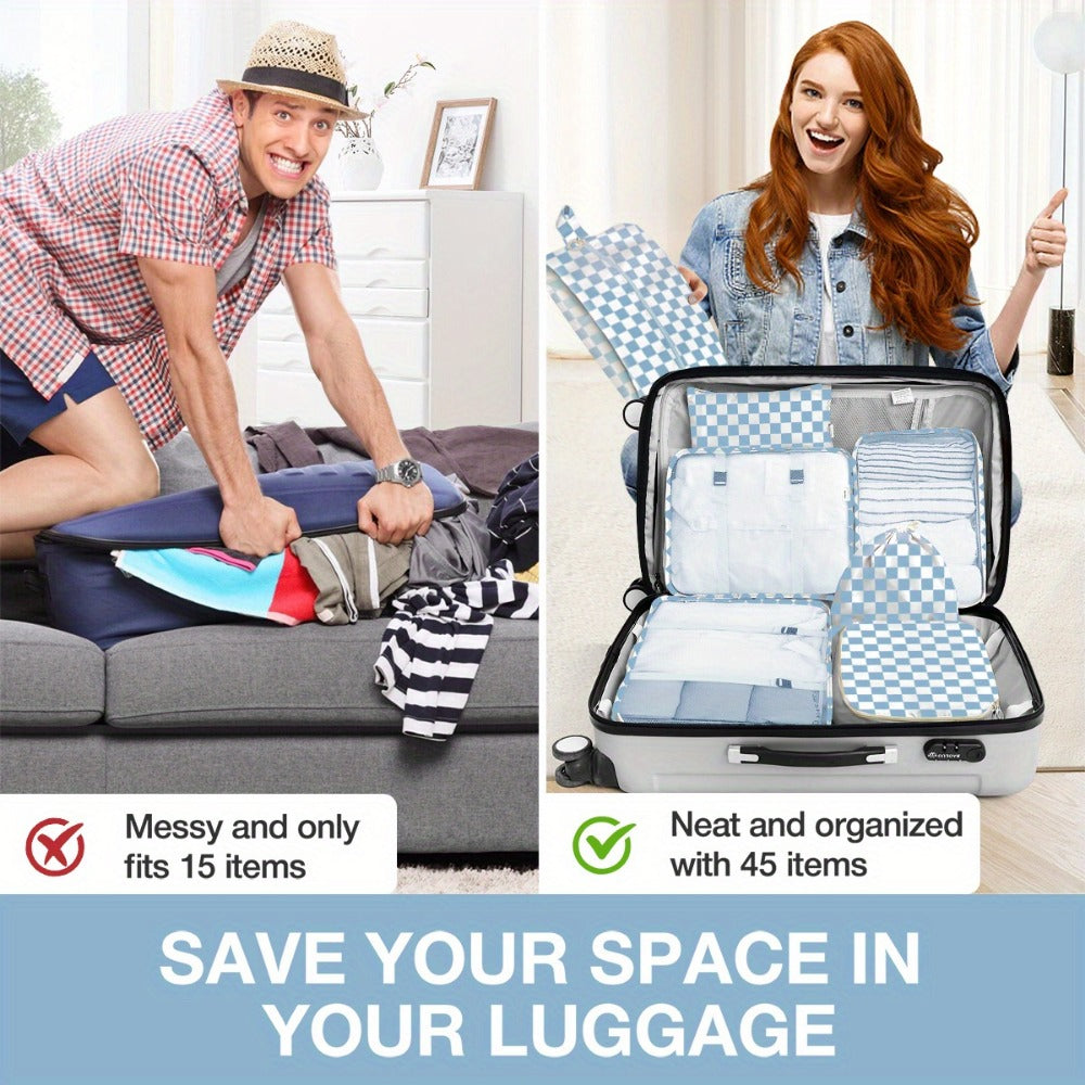 Travel Organizer Bag – for Travel, Packing Cubes Set Laundry Shoe – detail view 10
