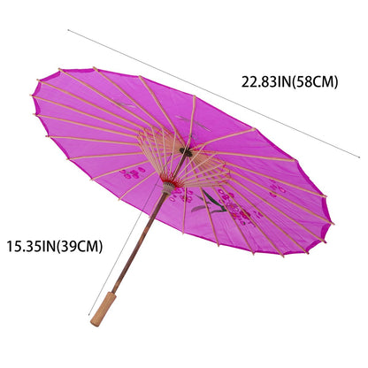 Travel Umbrella – 22 Inch, Japanese Chinese Parasol Umbrella Inch – detail view 13