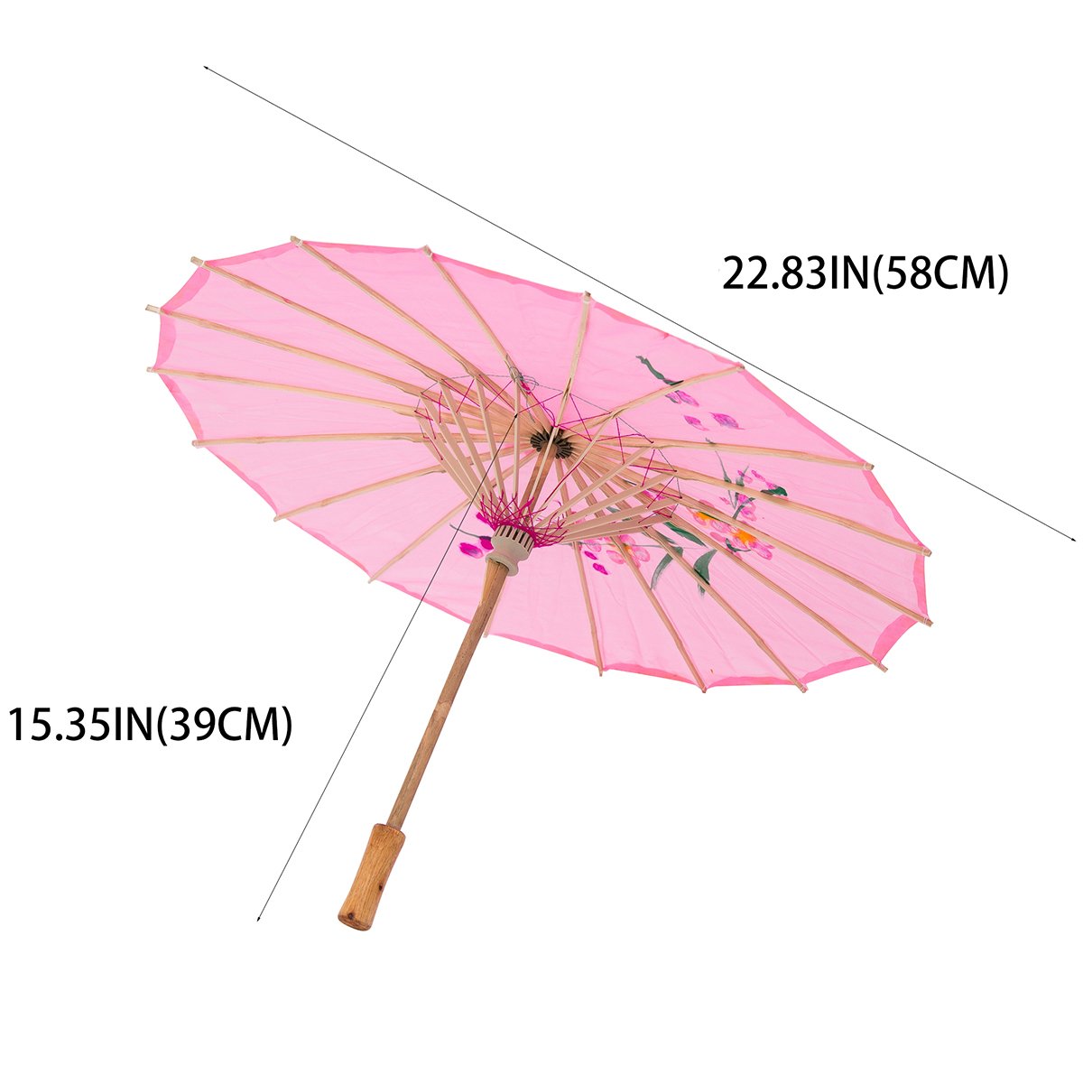 Travel Umbrella – 22 Inch, Japanese Chinese Parasol Umbrella Inch – detail view 16