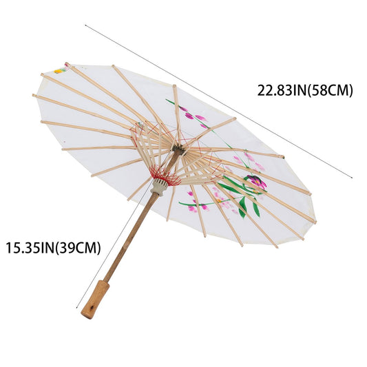 Travel Umbrella – 22 Inch, Japanese Chinese Parasol Umbrella Inch – alternate view