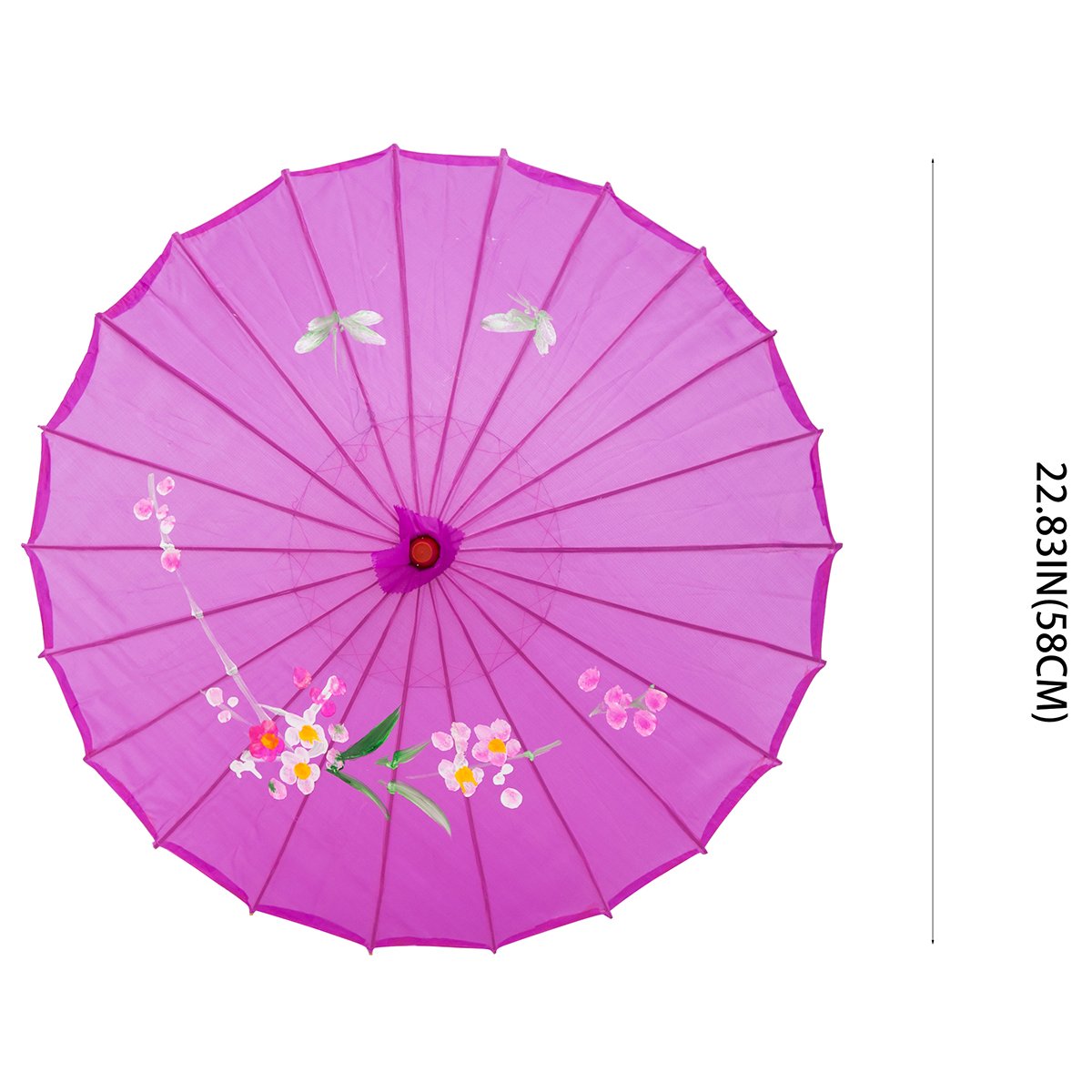 Travel Umbrella – 22 Inch, Japanese Chinese Parasol Umbrella Inch – detail view 7