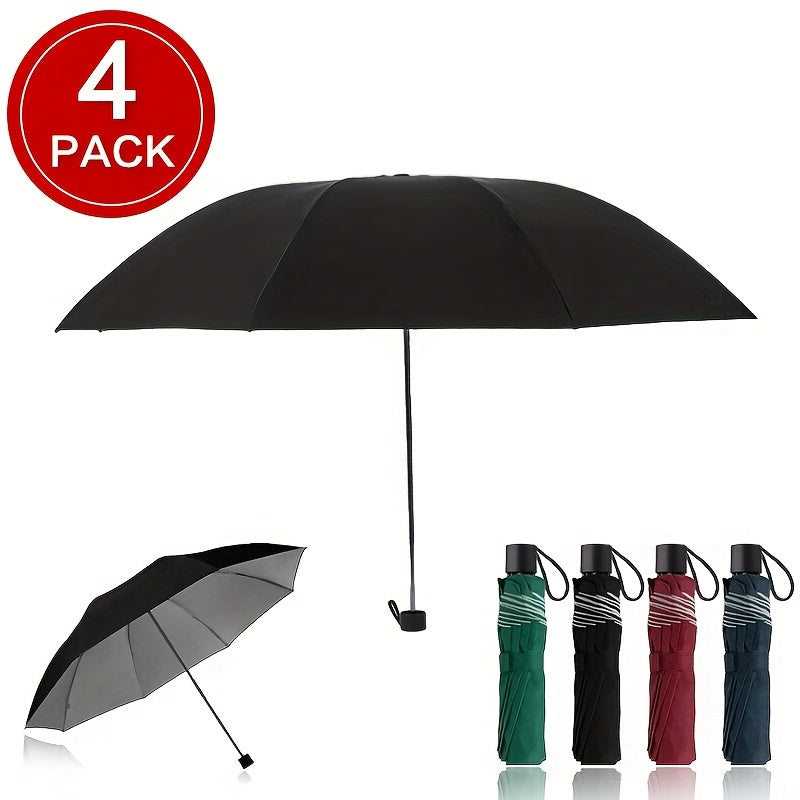 Travel Umbrella – 4-Pack, Windproof, Compact, Lightweight – detail view 10