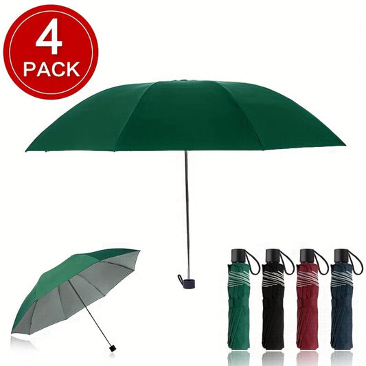 Travel Umbrella – 4-Pack, Windproof, Compact, Lightweight – alternate view