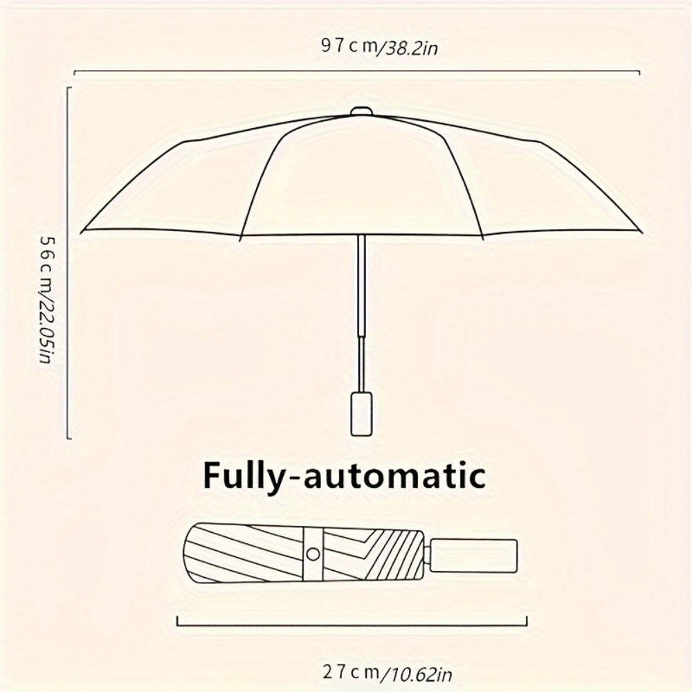 Travel Umbrella – Automatic, Windproof, Lightweight, Compact – detail view 2