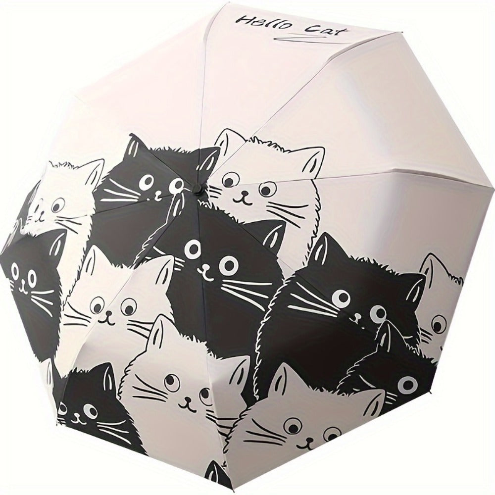 Travel Umbrella – Automatic, Windproof, Lightweight, Compact – front view
