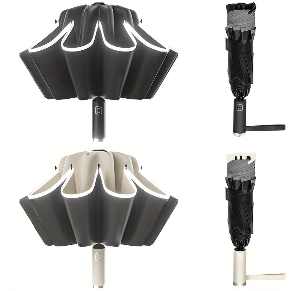 Travel Umbrella – Automatic, Windproof, Lightweight, for Travel – detail view 4