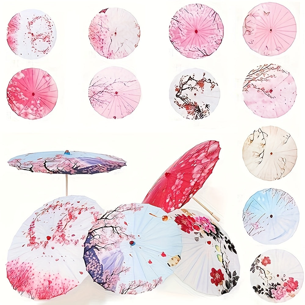 Travel Umbrella – Chinese Paper Parasol Umbrella Set – detail view 8