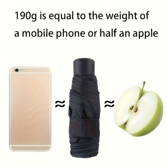 Travel Umbrella – Compact, Lightweight, Waterproof, Mini – front view