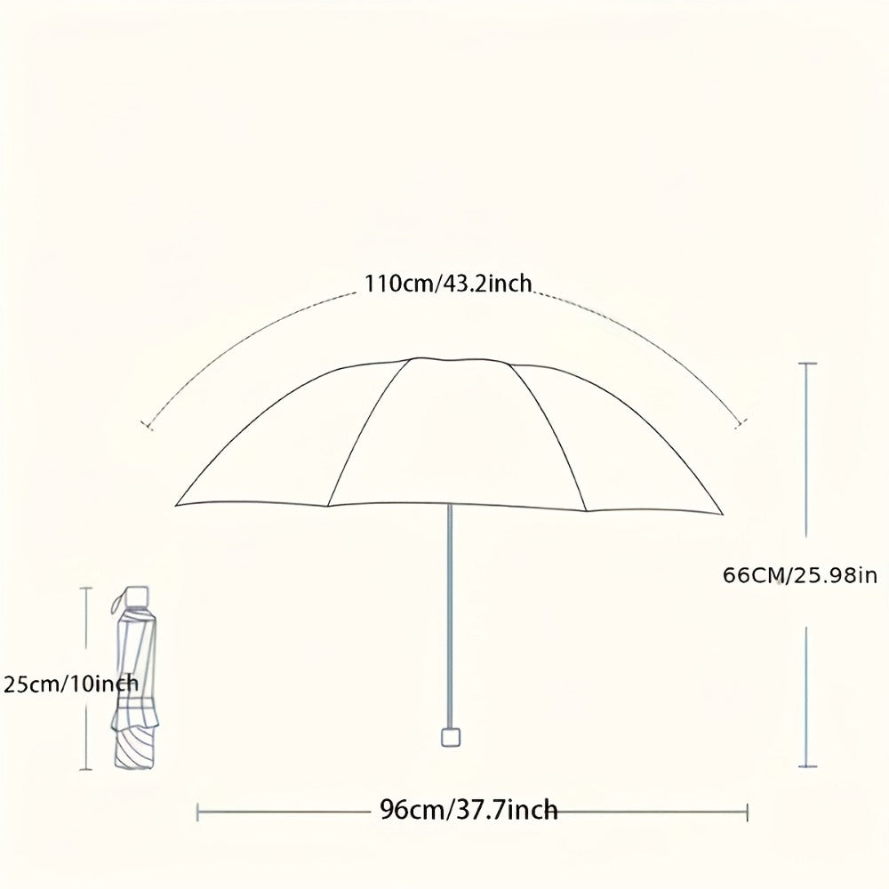 Travel Umbrella – Compact, Windproof, for Travel & Work – detail view 2