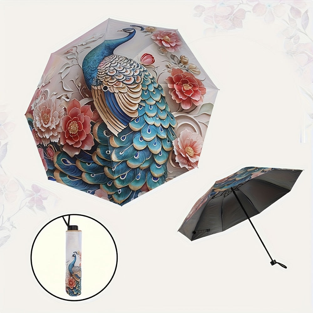 Travel Umbrella – Compact, Windproof, for Travel & Work – front view
