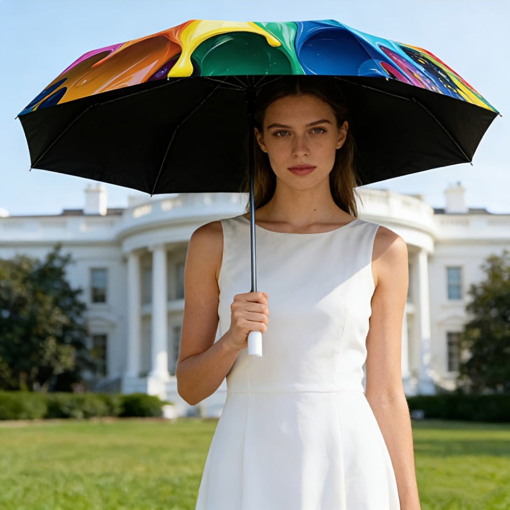 Travel Umbrella – Foldable, Compact, for Travel – front view