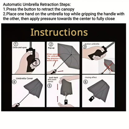Travel Umbrella – Lightweight, for Travel – detail view 9