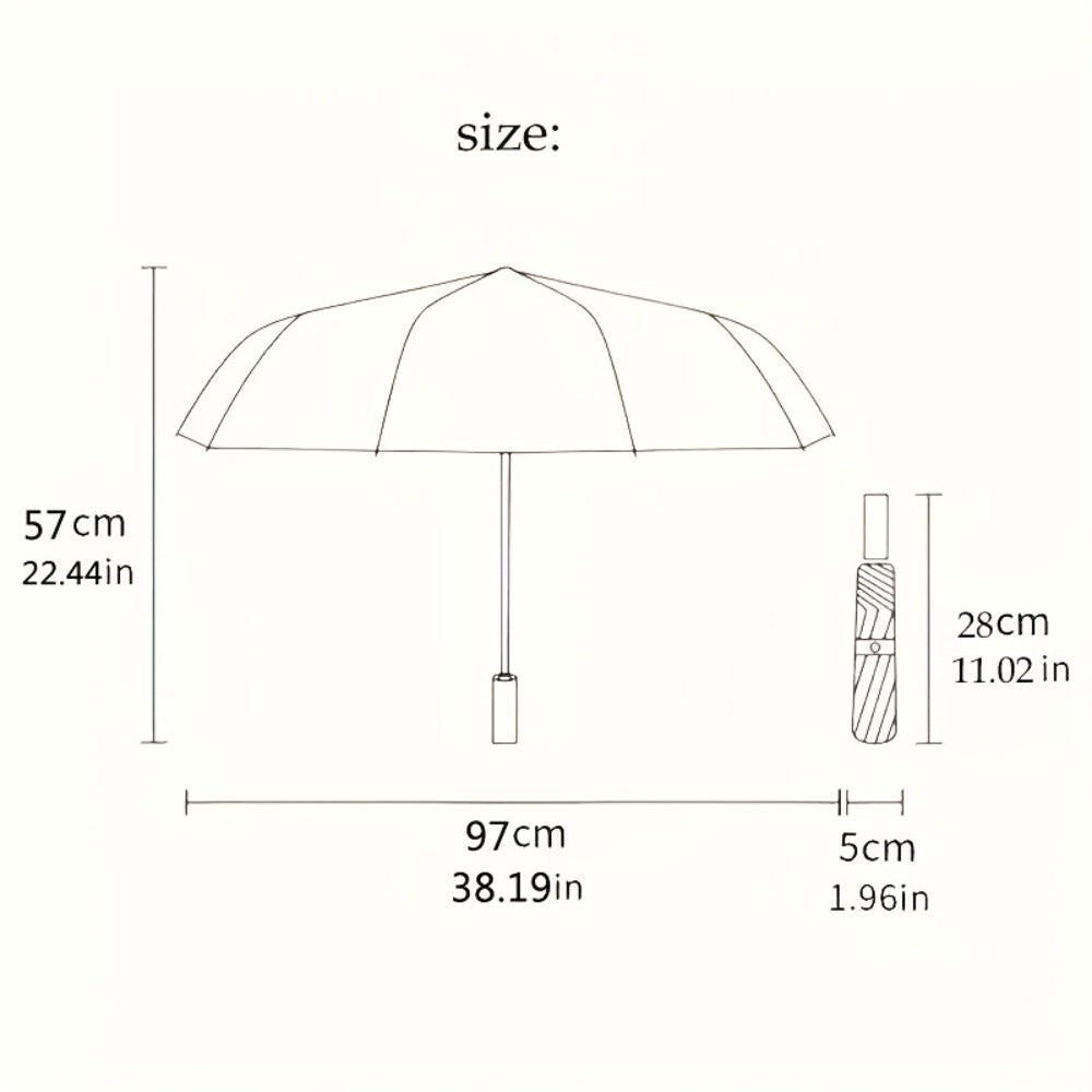 Travel Umbrella – Lightweight, for Travel – alternate view