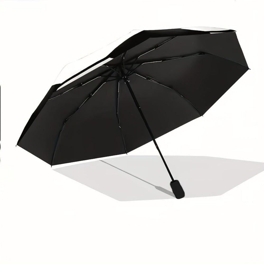 Travel Umbrella – Soccer Ball Print Folding Umbrella – detail view 10